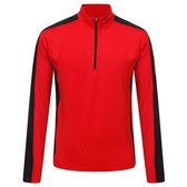 Icepeak Wintersportpully - Maat M  - Mannen - rood/zwart/zilver