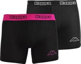Kappa - Boxer 2 Pack - Zwart - Heren - maat  XXL
