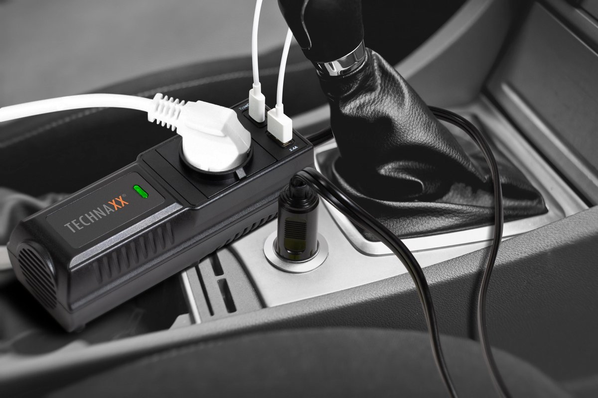 ProPlus Omvormer 12-230V met USB - 200 W/400 W kopen