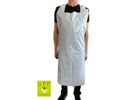 Wegwerpschort LDPE zorg - EXTRA STERK - Per 100 - disposable wegwerp schorten