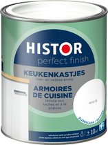 Histor Perfect Finish keukenkastjes Wit Zijdeglans - 0,75 Liter