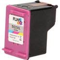 Kleur inktcartridge van FLWR 302XL, roze voorkant, met label.