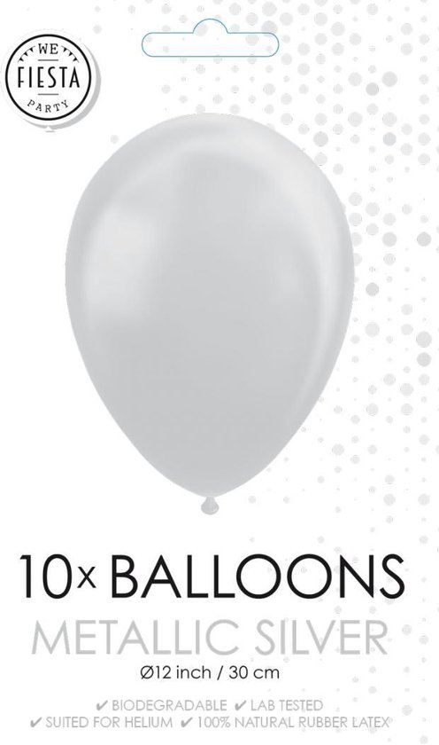 Ballonnen goud metallic - 30 cm - 100 stuks