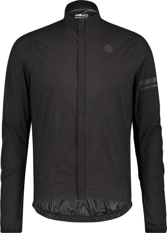 Outdoor Ventures Ultralichte Waterdichte Regenjas Heren - Opvouwbaar, Ademend, Winddicht Met Capuchon - Zwart Maat M - Fiets & Outdoor