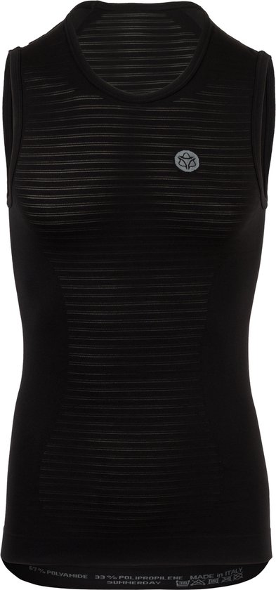 AGU Summerday Thermoshirt manches courtes Essential unisexe Thermoshirt - Taille XS - Zwart