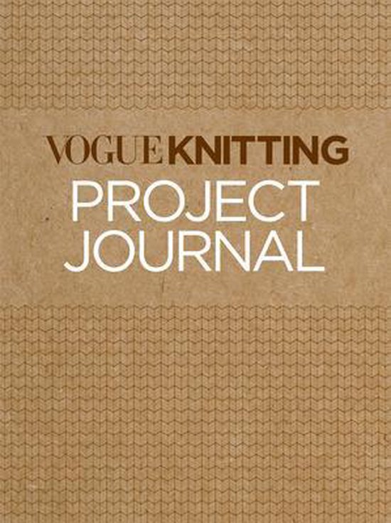 Vogue  Knitting Project Journal