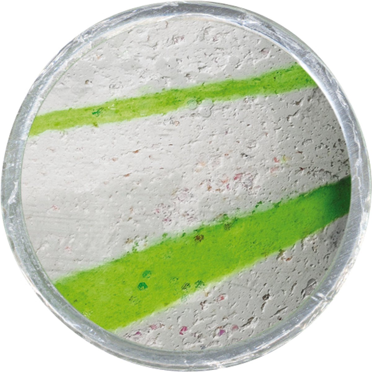Berkley TroutBait Select Glitter Turbo - Foreldeeg - 50 gr - Wit / Lime