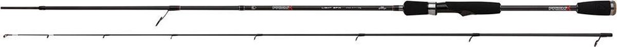 Fox Rage Prism X Light Spin - 210cm - 2-8g - 2-Delig - Zwart