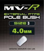 Maver MV-R External Pole Bush - Maat 3 - 4.0mm - Wit