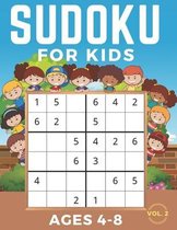 Sudoku For Kids Ages 4-8: Sudoku 6x6 Volume 2, Level