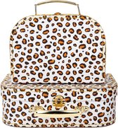 Set de valises Leopard Love (valises enfants) de Sass & Belle