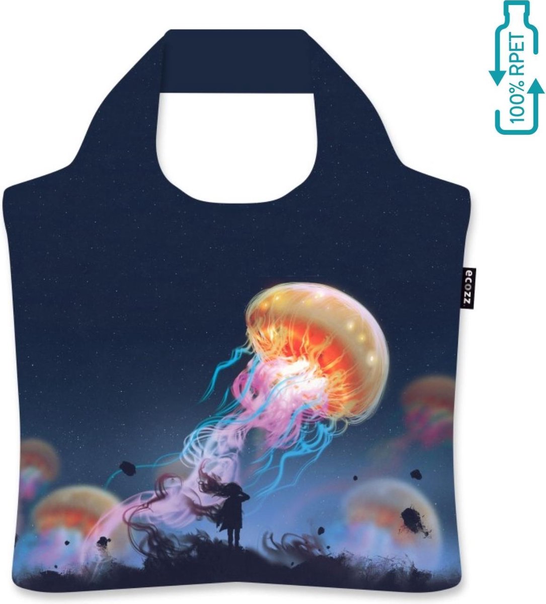 Ecozz tas - Dreamz - Tithi Luadthong - met rits - 46x41 cm