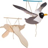 Baker Ross Sets met houten zeemeeuwen (3 Stuk) Creatieve Knutselset Voor Kinderen