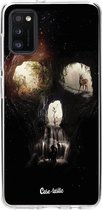Casetastic Samsung Galaxy A41 (2020) Hoesje - Softcover Hoesje met Design - Cave Skull Print