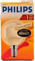 Philips Softone Flame Kogellamp 40W E14 Gloeilamp (10 stuks)