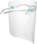 Gelaatscherm Spatscherm - Hygiene masker - Brildragers - 1 stuks