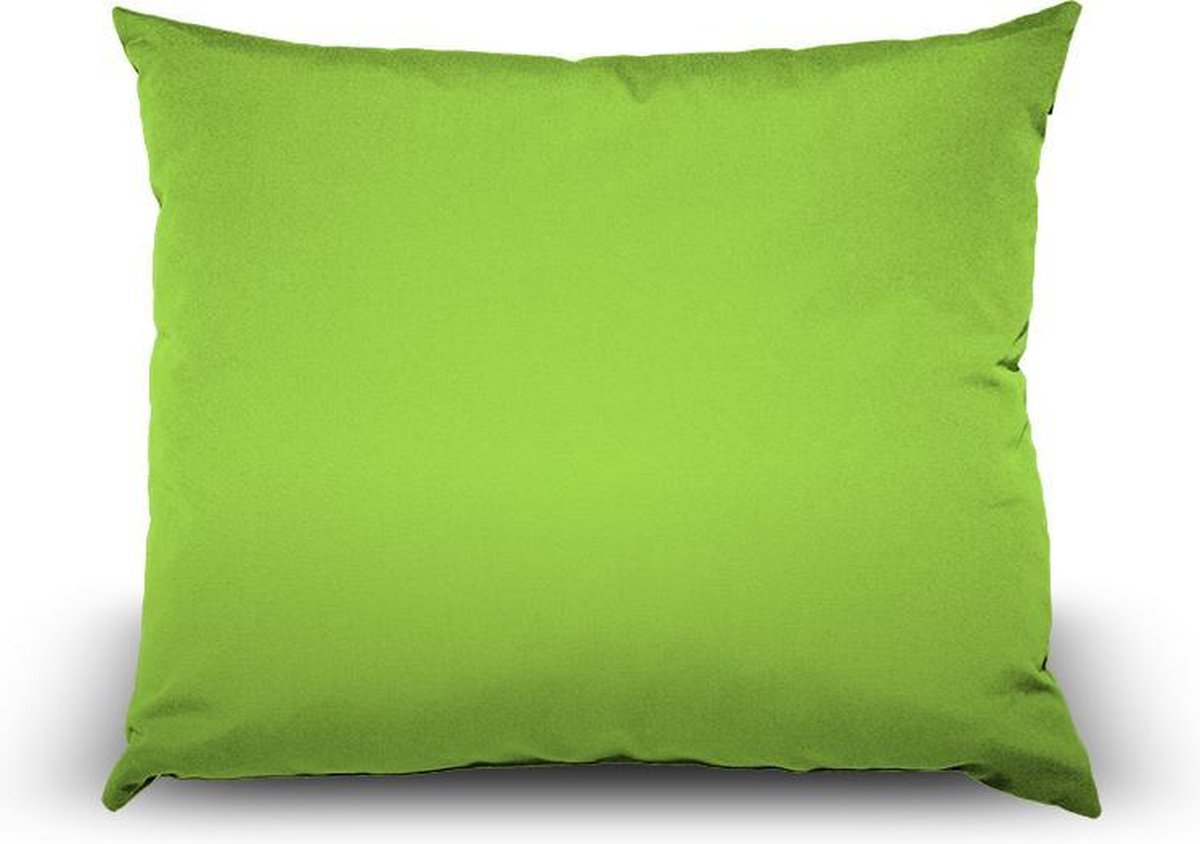 In The Mood Lime Green Plofkussen - 60 x 50 cm - Gemaakt van All Weather Olefin voor Duurzaamheid en Comfort