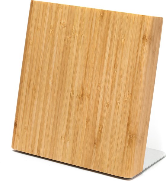 Latalis Pro Serie Magnetisch Messenblok - Bamboe hout - Magnetische messenhouder van hout zonder messen - Perfect voor een opgeruimde keuken - Latalis