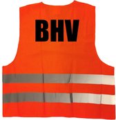 Gilet / gilet BHV orange avec bandes réfléchissantes pour adultes - Services d'urgence d'entreprise - Gilets de sécurité / gilets de sécurité