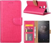 Sony Xperia L2 - Bookcase Roze - portemonee hoesje