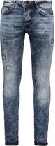 Cars Jeans Aron Super Skinny 72828 93 Blue Black Mannen Maat - W28 X L32