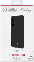 Celly - Huawei P30 - Feeling Black - Hoesje Huawei Galaxy P30 - Huawei Case Black