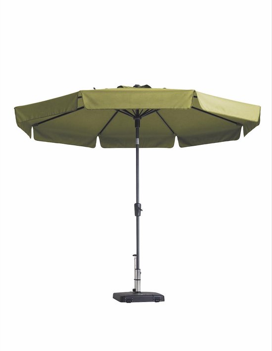 Parasol Rond Sage groen 300 cm Madison | Topkwaliteit kantelbare en ronde  parasol | bol.com