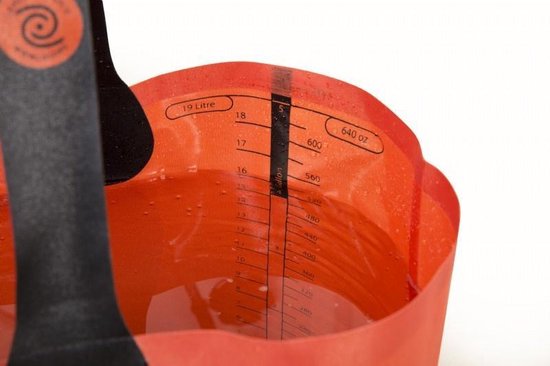 Sea To Summit Opvouwbare Waterzak 10 Liter Oranje van Sea to Summit — afbeelding 4