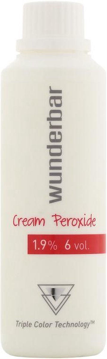 Wunderbar Cream Developer | Oxydant Cream 1.9% 6 Vol 120ml - Wunderbar