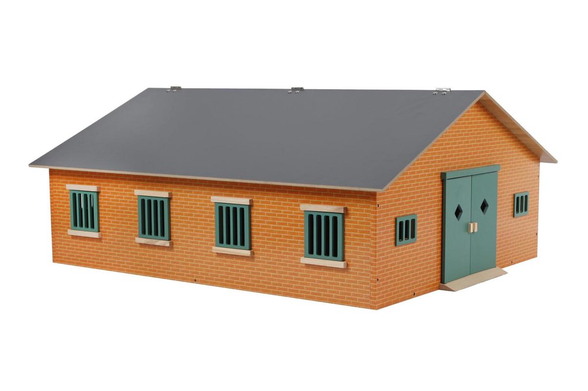 Kids Globe Paardenstal met 7 boxen, 1:24 — afbeelding 6