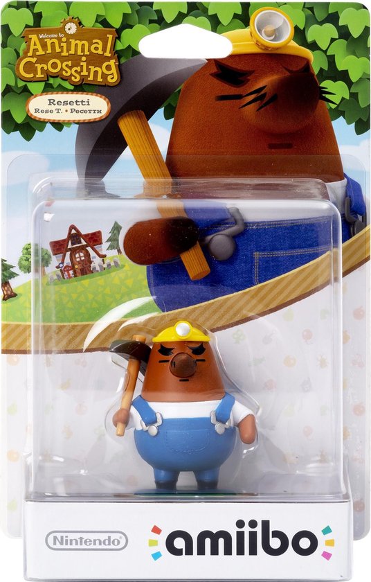 amiibo Animal Crossing Collection - Resetti - 3DS + Wii U + Switch