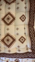 Pallet kussen Ibiza Boho- Creme/bruin