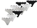 Puma 9-pack dames strings - wit/grijs/zwart