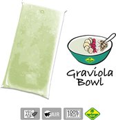 Graviola - Bevroren fruit puree (pulp) - Acai fine fruits club - 4 Kg (40 x 100g)