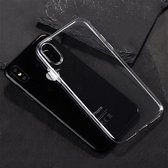 Transparant Backcover hoesje voor Apple iPhone XS / X - Siliconen case cover TPU