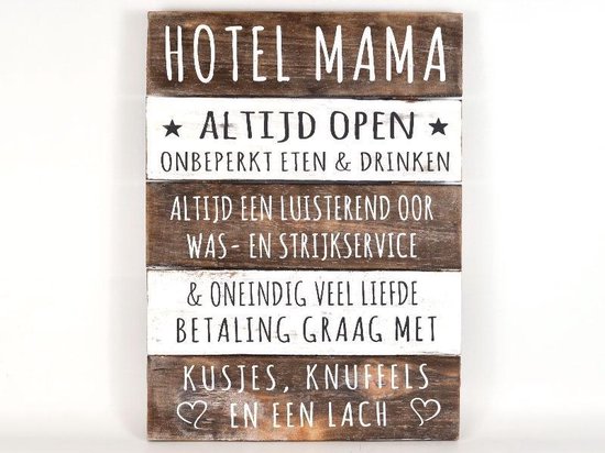 Text board Hotel Maman / Fête des Mères / Cadeau / Maman - Mère - Grand-mère