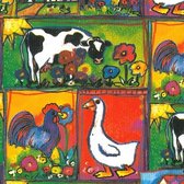 Inpakpapier Boerderij 50cm x 200mtr