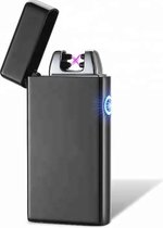 LOUZIR Elektrische Plasma Aansteker – USB Aansteker - Oplaadbaar - zwart