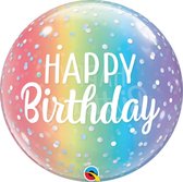 bubbleballon - happy bday - ombre colors