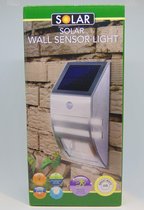 Solar Wall sensor light - Solar wandlamp - Led verlichting bij de voordeur- Ledverlichting bij de garage - Ledverlichting bij de schuur- Led verlichting bij de achterdeur - Fel buitenlicht - 