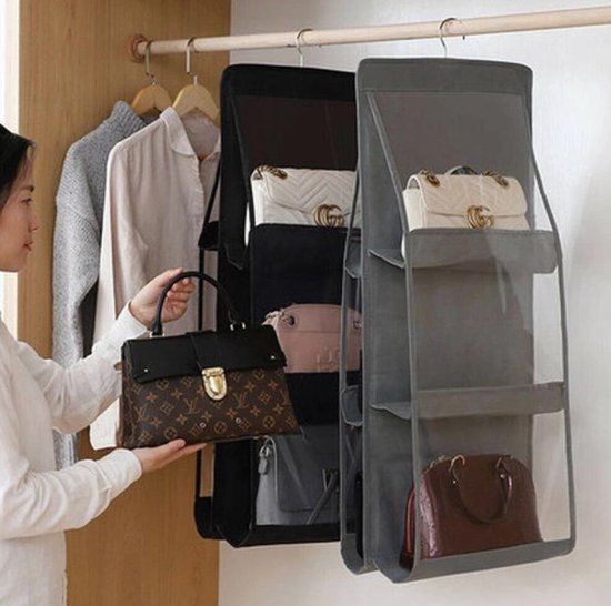 Porte-sac pour six Sacs à main / Sacs d' épaule - Tassen de rangement dans  l'armoire -... | bol.com
