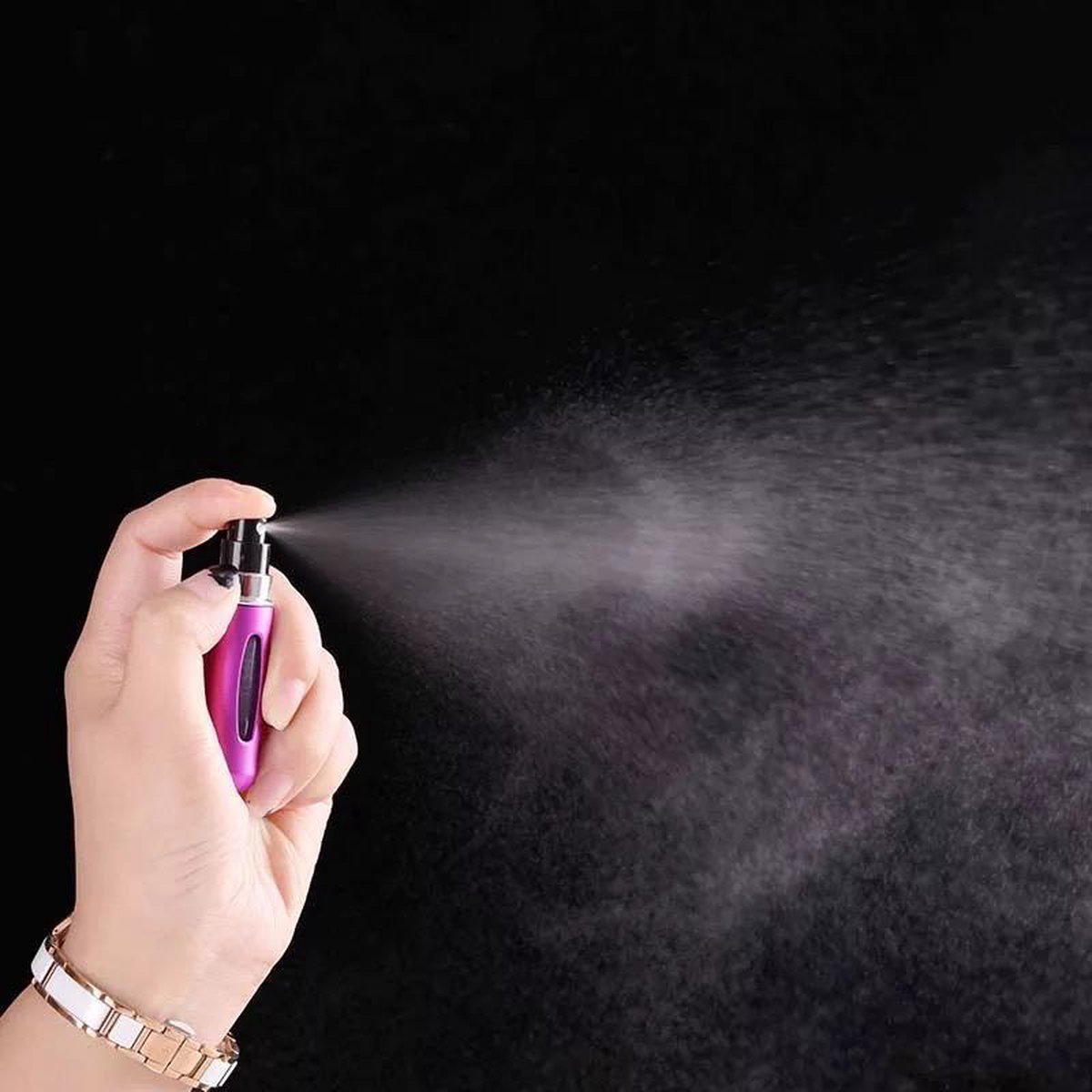 Mini Parfum Flesje 1 stuk- navulbaar| Travel Formaat Navulbare Parfum Verstuiver-Lipstick Formaat/ LOUZIR