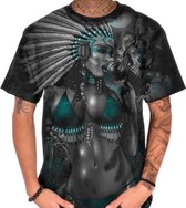Dyse One T-shirt Peace Pipe zwart maat L