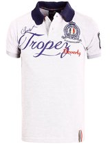 Geographical Norway Polo Shirt Grijs Saint Tropez Kleding - L