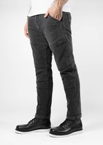 JOHN DOE TROPHY DARK GREY XTM MOTORCYCLE JEANS 33/34 - Maat - Broek