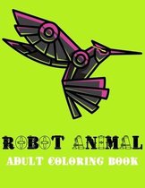 Robot Animal Adult Coloring Book