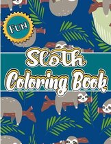 Sloth Coloring Book