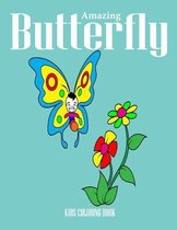 Amazing Butterfly Kids Coloring Book