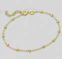 Natuursieraad - 925 sterling zilver goud verguld kralen armband - boho sieraad - handgemaakt Natuursieraad - 925 sterling zilver goud verguld kralen armband - boho sieraad - handgemaakt