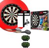 Afbeelding van het spelletje XQ-MAX Michael van Gerwen complete starter set - dartbord - accessoires - surround ring rood